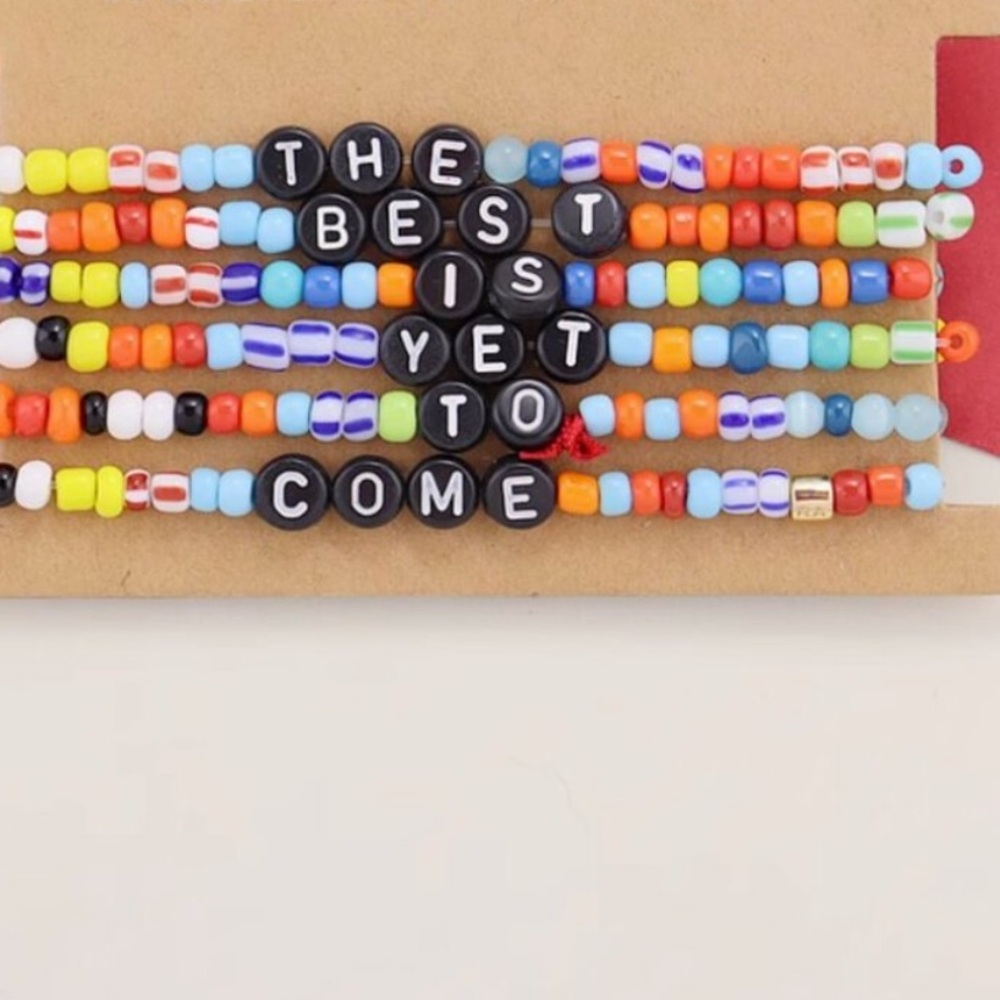 Roxanne Assoulin Multicolor Beaded Bracelet Set-(packaging not included)